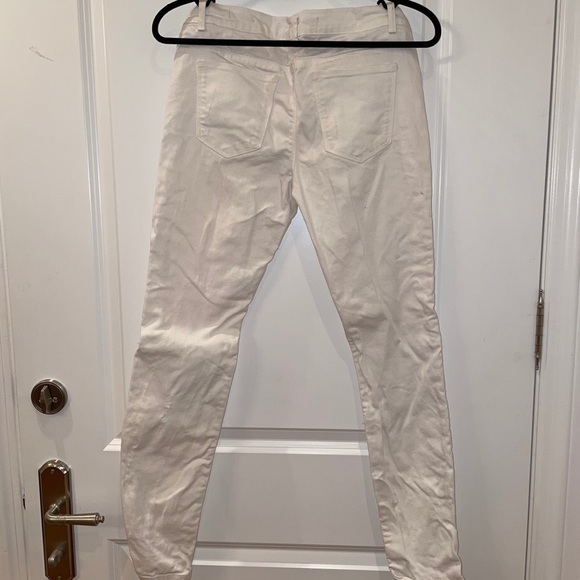 Premium collection White ripped low rise jeans - Picture 5 of 5